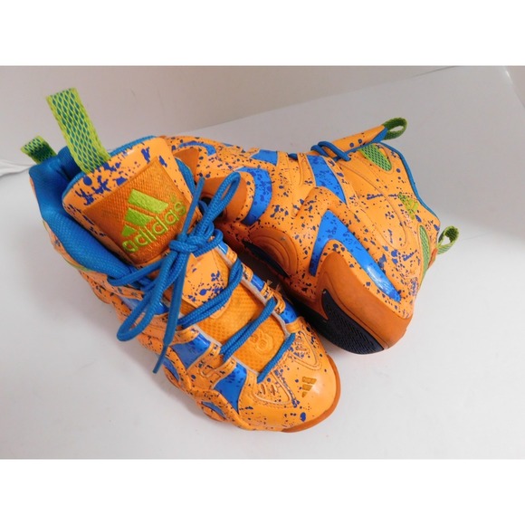 Adidas Kobe Bryant Crazy 8 All-Star Orange‎ Blue Splatter G98386 Men\'s SZ 4 main image 7